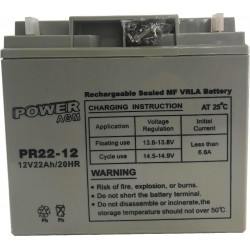 Power AGM 12V 22Ah  Power AGM 12V 22Ah