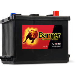 Μπαταρία Banner 07718 STARTING BULL 6V | 77AH / Volt:6 / EN:450 / Πολικότητα: Δεξιά το + Μπαταρία Banner 07718 STARTING BULL 6V | 77AH / Volt:6 / EN:450 / Πολικότητα: Δεξιά το +