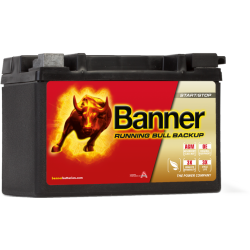 Μπαταρία Banner 50900 RUNNING BULL - BackUp | 9AH / Volt:12 / EN:120 / Πολικότητα: Αριστερά το + Μπαταρία Banner 50900 RUNNING BULL - BackUp | 9AH / Volt:12 / EN:120 / Πολικότητα: Αριστερά το +