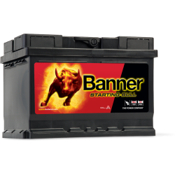 Μπαταρία Banner 55519 STARTING BULL 12V | 55AH / Volt:12 / EN:450 / Πολικότητα: Δεξιά το + Μπαταρία Banner 55519 STARTING BULL 12V | 55AH / Volt:12 / EN:450 / Πολικότητα: Δεξιά το +