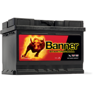 Μπαταρία Banner 56008 STARTING BULL 12V | 60AH / Volt:12 / EN:480 / Πολικότητα: Αριστερά το + Μπαταρία Banner 56008 STARTING BULL 12V | 60AH / Volt:12 / EN:480 / Πολικότητα: Αριστερά το +