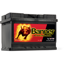 Μπαταρία Banner 56009 STARTING BULL 12V | 60AH / Volt:12 / EN:480 / Πολικότητα: Δεξιά το + Μπαταρία Banner 56009 STARTING BULL 12V | 60AH / Volt:12 / EN:480 / Πολικότητα: Δεξιά το +