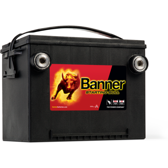 Μπαταρία Banner 56010 STARTING BULL 12V | 60AH / Volt:12 / EN:675 / Πολικότητα: Αριστερά το +