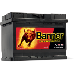 Μπαταρία Banner 56219 STARTING BULL 12V | 62AH / Volt:12 / EN:510 / Πολικότητα: Δεξιά το + Μπαταρία Banner 56219 STARTING BULL 12V | 62AH / Volt:12 / EN:510 / Πολικότητα: Δεξιά το +