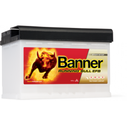 Μπαταρία Banner 57011 RUNNING BULL - EFB | 75AH / Volt:12 / EN:660 / Πολικότητα: Δεξιά το + Μπαταρία Banner 57011 RUNNING BULL - EFB | 75AH / Volt:12 / EN:660 / Πολικότητα: Δεξιά το +