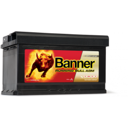 Μπαταρία Banner 58001 RUNNING BULL - AGM | 80AH / Volt:12 / EN:800 / Πολικότητα: Δεξιά το + Μπαταρία Banner 58001 RUNNING BULL - AGM | 80AH / Volt:12 / EN:800 / Πολικότητα: Δεξιά το +
