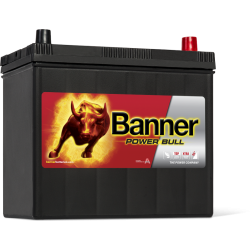 Μπαταρία Banner P4523 POWER BULL | 45AH / Volt:12 / EN:390 / Πολικότητα: Δεξιά το + Μπαταρία Banner P4523 POWER BULL | 45AH / Volt:12 / EN:390 / Πολικότητα: Δεξιά το +