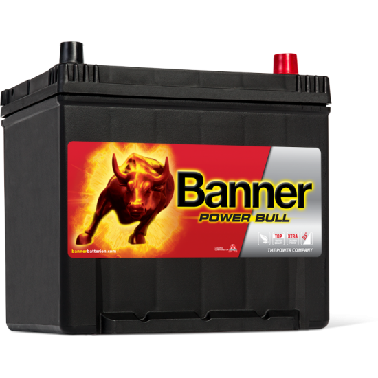 Μπαταρία Banner P6062 POWER BULL | 60AH / Volt:12 / EN:510 / Πολικότητα: Δεξιά το +