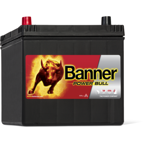 Μπαταρία Banner P6069 POWER BULL | 60AH / Volt:12 / EN:510 / Πολικότητα: Αριστερά το +