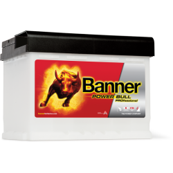 Μπαταρία Banner PRO P6340 POWER BULL PRO | 63AH / Volt:12 / EN:620 / Πολικότητα: Δεξιά το + Μπαταρία Banner PRO P6340 POWER BULL PRO | 63AH / Volt:12 / EN:620 / Πολικότητα: Δεξιά το +