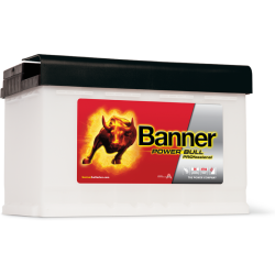 Μπαταρία Banner PRO P7740 POWER BULL PRO | 77AH / Volt:12 / EN:700 / Πολικότητα: Δεξιά το + Μπαταρία Banner PRO P7740 POWER BULL PRO | 77AH / Volt:12 / EN:700 / Πολικότητα: Δεξιά το +