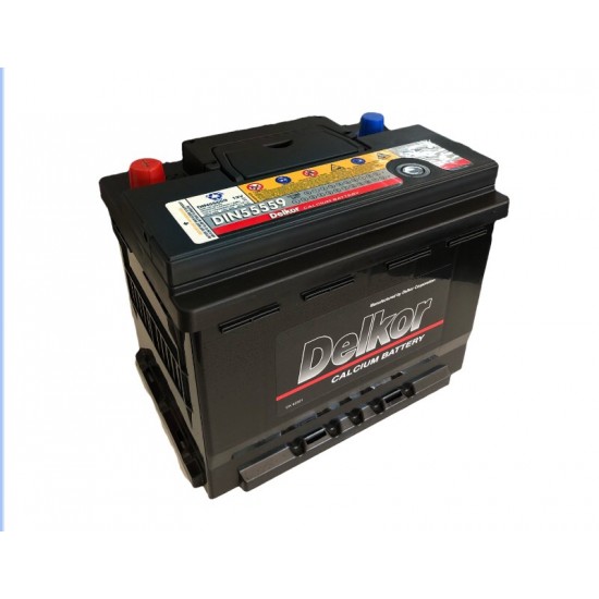 Μπαταρία Delkor 55559 12V | 55AH / Volt:12 / DIN:255 / Πολικότητα: Δεξιά το + Μπαταρία Delkor 55559 12V | 55AH / Volt:12 / DIN:255 / Πολικότητα: Δεξιά το +