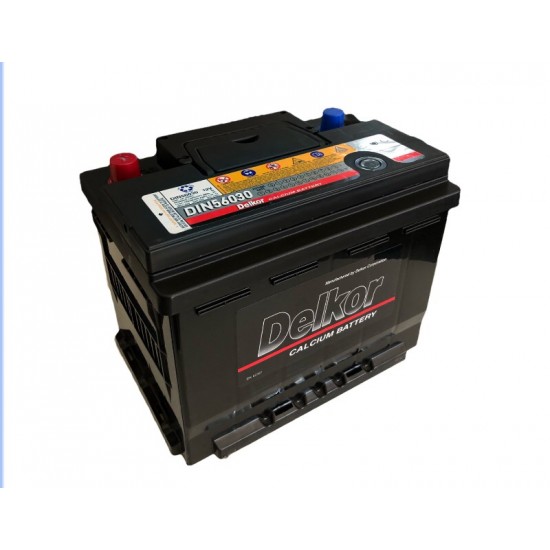 Μπαταρία Delkor 56030 12V | 60AH / Volt:12 / DIN:255 / Πολικότητα: Δεξιά το + Μπαταρία Delkor 56030 12V | 60AH / Volt:12 / DIN:255 / Πολικότητα: Δεξιά το +