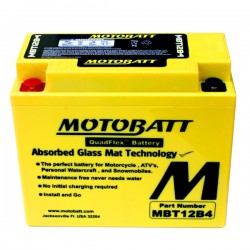 Μπαταρία MOTOBATT MBT12B4 - GEL | 11AH / Volt:12 / EN:175 / Πολικότητα: Αριστερά και Δεξιά + Μπαταρία MOTOBATT MBT12B4 - GEL | 11AH / Volt:12 / EN:175 / Πολικότητα: Αριστερά και Δεξιά +