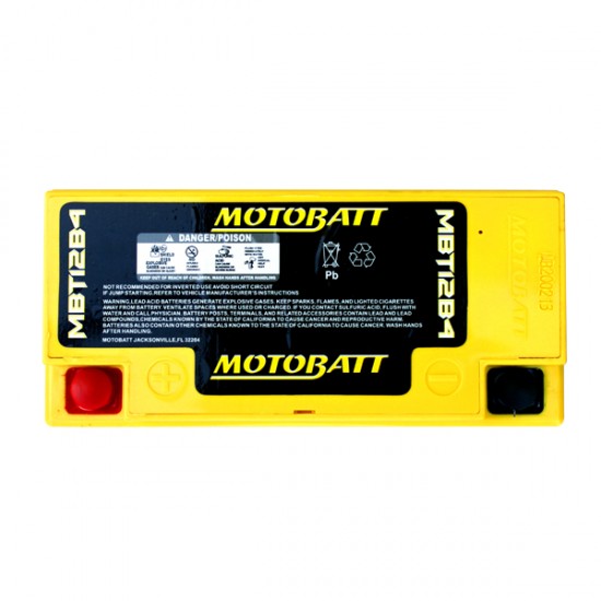 Μπαταρία MOTOBATT MBT12B4 - GEL | 11AH / Volt:12 / EN:175 / Πολικότητα: Αριστερά και Δεξιά +