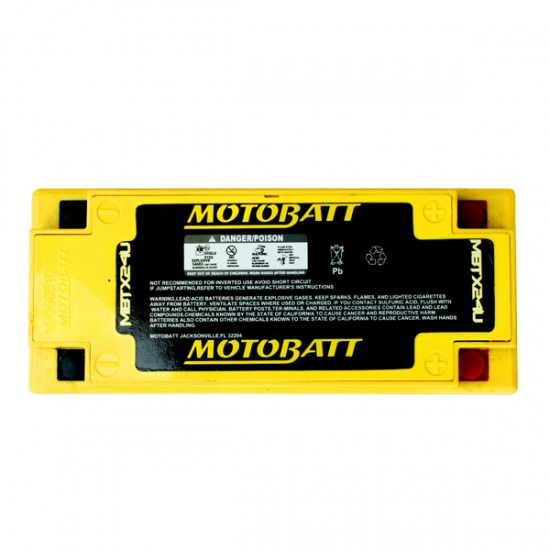 Μπαταρία MOTOBATT MBTX24U - GEL | 25AH / Volt:12 / EN:300 / Πολικότητα: Αριστερά και Δεξιά +