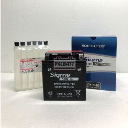 ΜΠΑΤΑΡΙΑ SIGMA SB-YTX10L-BS AGM | 10AH / VOLT:12 / EN:160 / ΠΟΛΙΚΟΤΗΤΑ: Δεξιά το +