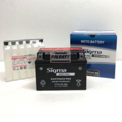 ΜΠΑΤΑΡΙΑ SIGMA SB-YTZ14S-BS AGM | 11,2AH / VOLT:12 / EN:230 / ΠΟΛΙΚΟΤΗΤΑ: Αριστερά το + ΜΠΑΤΑΡΙΑ SIGMA SB-YTZ14S-BS AGM | 11,2AH / VOLT:12 / EN:230 / ΠΟΛΙΚΟΤΗΤΑ: Αριστερά το +