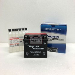 ΜΠΑΤΑΡΙΑ SIGMA SB-YTZ7S-BS AGM | 6AH / VOLT:12 / EN:130 / ΠΟΛΙΚΟΤΗΤΑ: Δεξιά το + ΜΠΑΤΑΡΙΑ SIGMA SB-YTZ7S-BS AGM | 6AH / VOLT:12 / EN:130 / ΠΟΛΙΚΟΤΗΤΑ: Δεξιά το +