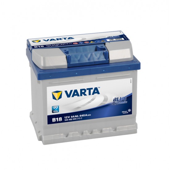 Μπαταρία Varta B18 Blue Dynamic | 544 402 044 | 44AH / Volt:12 / EN:440 / Πολικότητα: Δεξιά το +