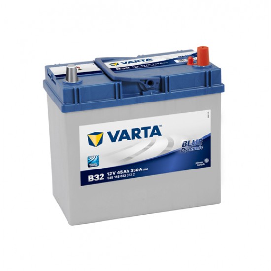 Μπαταρία Varta B32 Blue Dynamic | 545 156 033 | 45AH / Volt:12 / EN:330 / Πολικότητα: Δεξιά το +