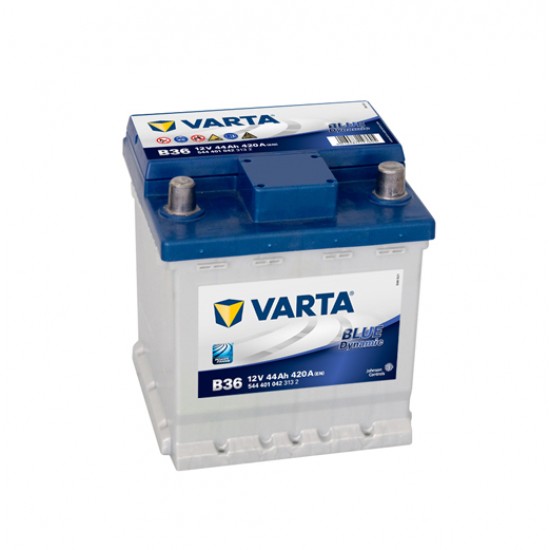 Μπαταρία Varta B36 Blue Dynamic | 544 401 042 | 44AH / Volt:12 / EN:420 / Πολικότητα: Δεξιά το +