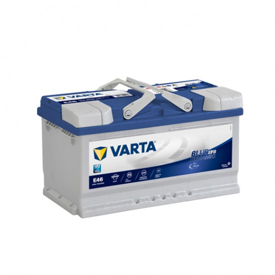 Μπαταρία Varta E46 Blue Dynamic - EFB | 575 500 073 | 75AH / Volt:12 / EN:730 / Πολικότητα: Δεξιά το +