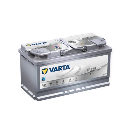 Μπαταρία Varta G14 SILVER Daynamic - AGM | 595 901 095 | 95AH / Volt:12 / EN:850 / Πολικότητα: Δεξιά το +