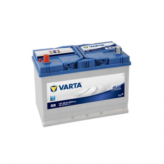 Μπαταρία Varta G8 Blue Dynamic | 595 405 083 | 95AH / Volt:12 / EN:830 / Πολικότητα: Αριστερά το +