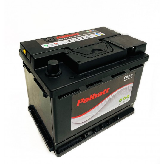 ΜΠΑΤΑΡΙΑ PALBATT CMF 56030  | 60AH / VOLT:12 / EN:540 / ΠΟΛΙΚΟΤΗΤΑ: ΔΕΞΙΑ ΤΟ +