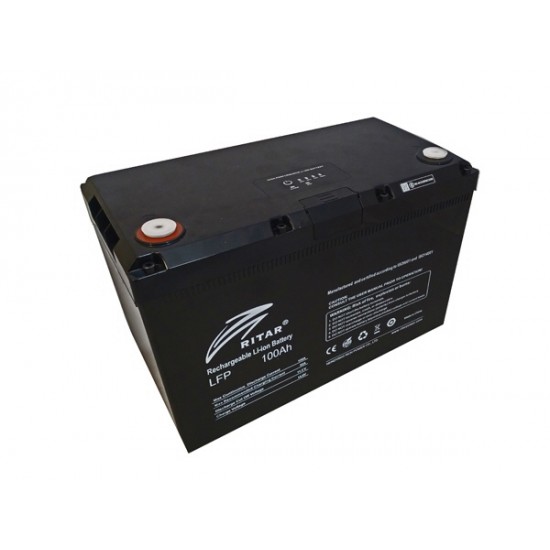 Ritar Lithium 12.8V 100ah LiFePO₄  