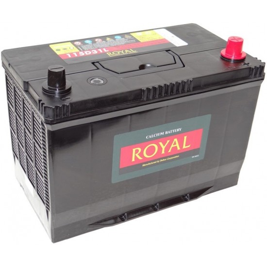 ΜΠΑΤΑΡΙΑ ROYAL R115D31L 100 800 | 100AH / VOLT:12 / EN:800 / ΠΟΛΙΚΟΤΗΤΑ: Δεξιά το +