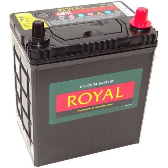 ΜΠΑΤΑΡΙΑ ROYAL R44B19L | 40AH / VOLT:12 / EN:350 / ΠΟΛΙΚΟΤΗΤΑ: Δεξιά το +