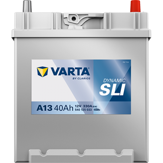 Μπαταρία Varta A13 Dynamic | 540 125 033 | 40AH / Volt:12 / EN:330 / Πολικότητα: Δεξιά το +
