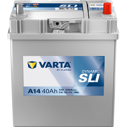 Μπαταρία Varta A14 Dynamic | 540 126 033 | 40AH / Volt:12 / EN:330 / Πολικότητα: Δεξιά το +