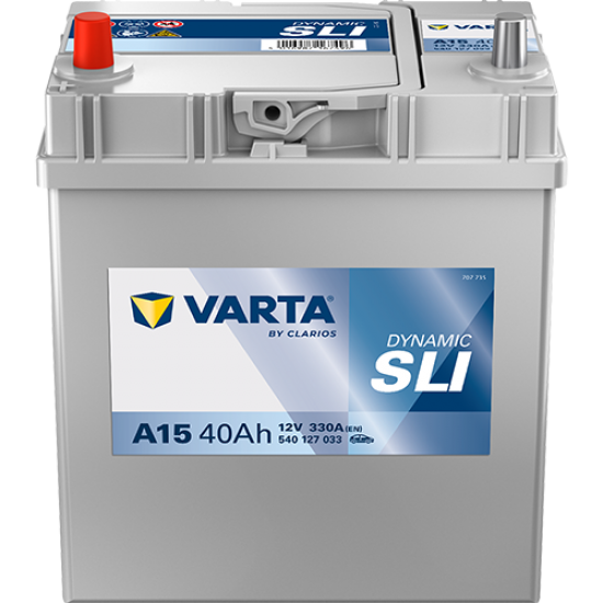 Μπαταρία Varta A15 Dynamic | 540 127 033 | 40AH / Volt:12 / EN:330 / Πολικότητα: Αριστερά το +