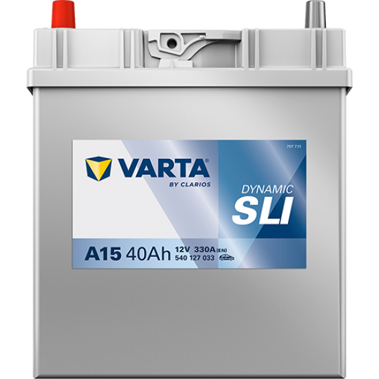 Μπαταρία Varta A15 Dynamic | 540 127 033 | 40AH / Volt:12 / EN:330 / Πολικότητα: Αριστερά το +