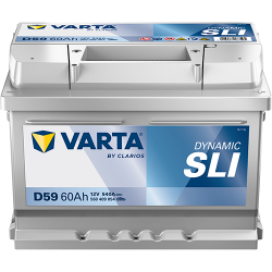 Μπαταρία Varta D59 Dynamic | 560 409 054 | 60AH / Volt:12 / EN:540 / Πολικότητα: Δεξιά το +