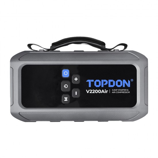 TOPDON V2200Air Jump Starter & Τρόμπα Φουσκώματος Ελαστικών 2200A TOPDON V2200Air Jump Starter & Τρόμπα Φουσκώματος Ελαστικών 2200A