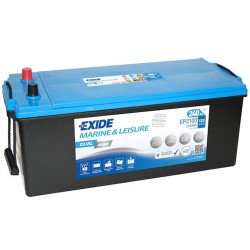 Μπαταρία EXIDE DUAL AGM EP2100 | 240AH / Volt:12 / EN:1200 / Πολικότητα: Αριστερά το + (Πλάι)
