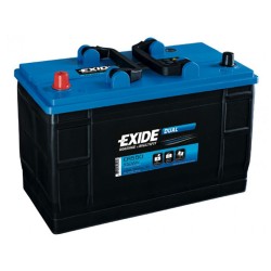 Μπαταρία EXIDE DUAL FLOODED ER550 | 115AH / Volt:12 / EN:760 / Πολικότητα: Αριστερά το +