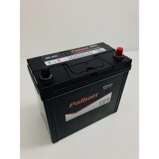 ΜΠΑΤΑΡΙΑ PALBATT NS60 L | 50AH / VOLT:12 / EN:440 / ΠΟΛΙΚΟΤΗΤΑ: ΔΕΞΙΑ ΤΟ + ΜΠΑΤΑΡΙΑ PALBATT NS60 L | 50AH / VOLT:12 / EN:440 / ΠΟΛΙΚΟΤΗΤΑ: ΔΕΞΙΑ ΤΟ +